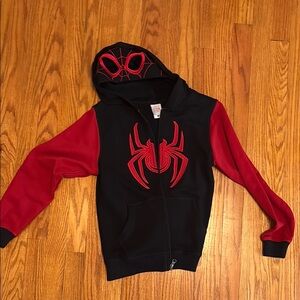 Hanna Andersson Black and Red Sweatshirt Cozy Hoodie